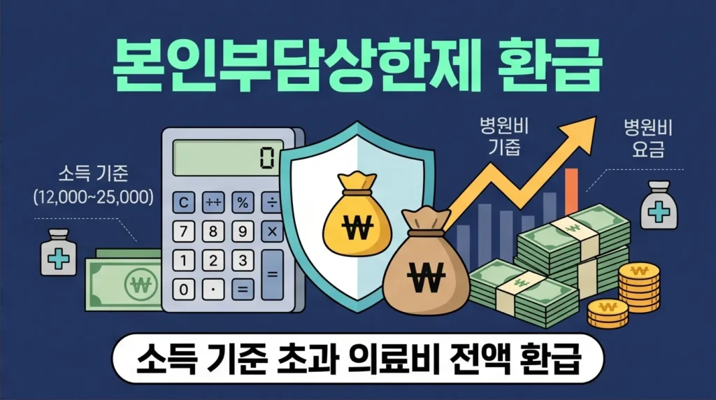 병원비 환급금 조회